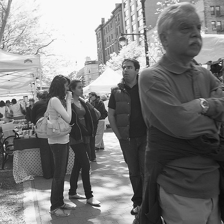 excitement reaches its peak at the Columbus Avenue crafts fair