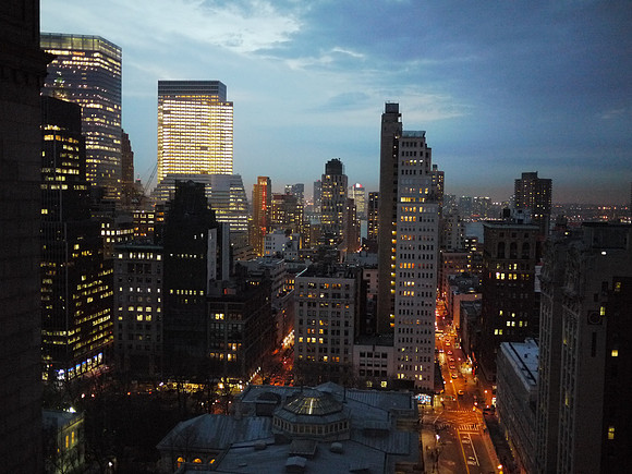 Lower Manhattan from the Municipal Building