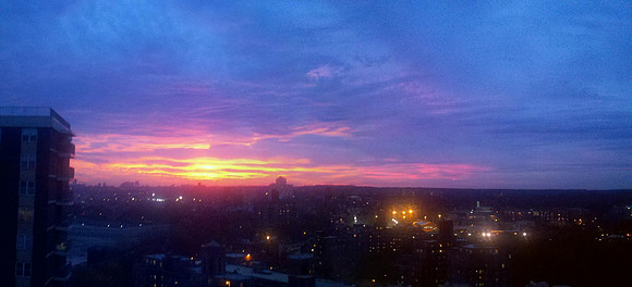 Bronx sunset