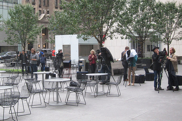 Photography class, Grace Plaza