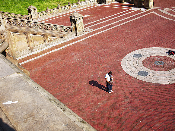 Sax Player, Morning, Bethesda Fountain Plaza