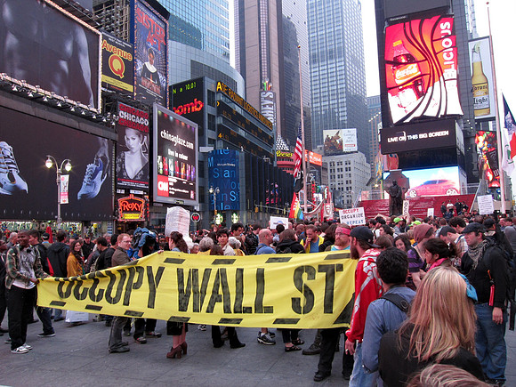 Occupy Wall Street/Live On This Big Screen