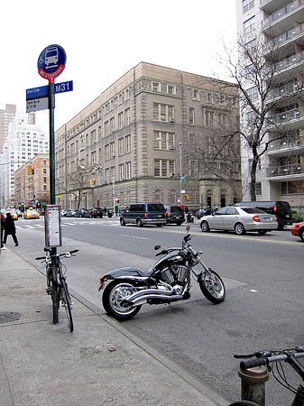 Morons all over:  York Avenue