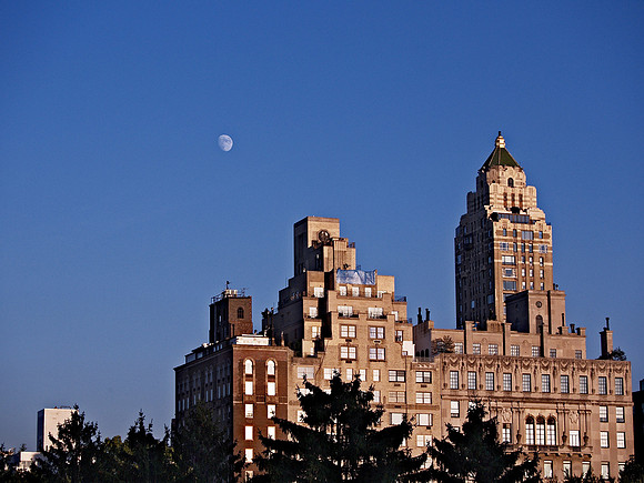 Moon over the East Side