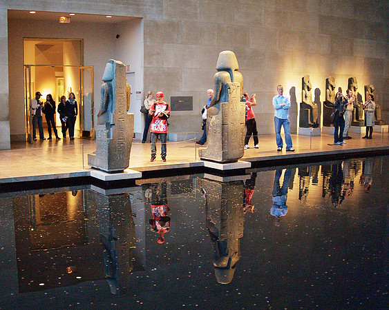 At the Temple of Dendur