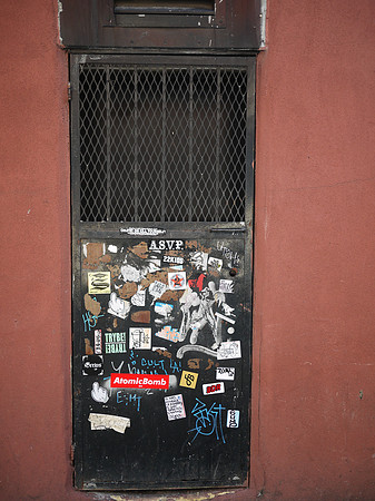 Stickers and graffiti, Hell's Kitchen