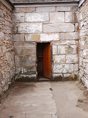 Cell exercise yard, Eastern State Penitentiary