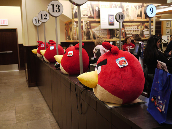 Angry Birds, Barnes and Noble