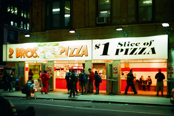2 Bros. Pizza, W. 38th St.
