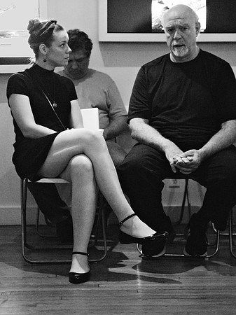 At the NYRSF reading