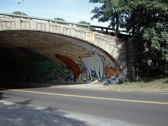 Outside the Bronx Zoo