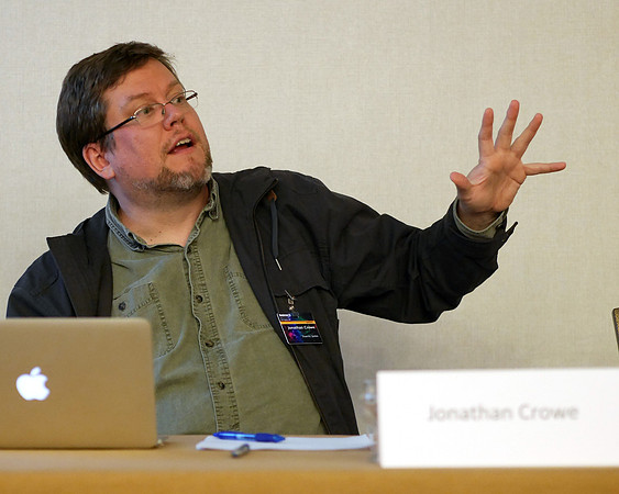 Jonathan Crowe at Readercon 25 (2014)