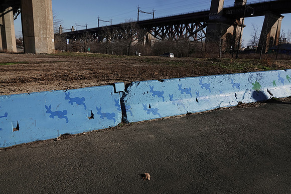 near Little Hell Gate inlet, Randall's Island